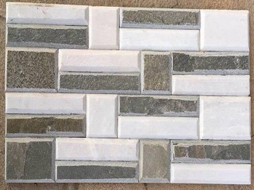 Gris-marrón-beige Colores surtidos de pizarra