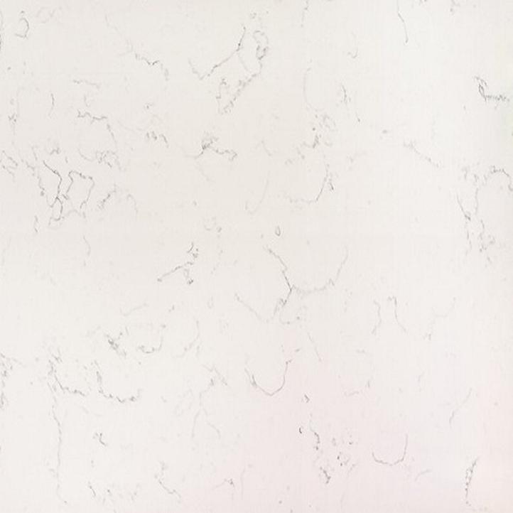 White quartz surfaces for indoor applications