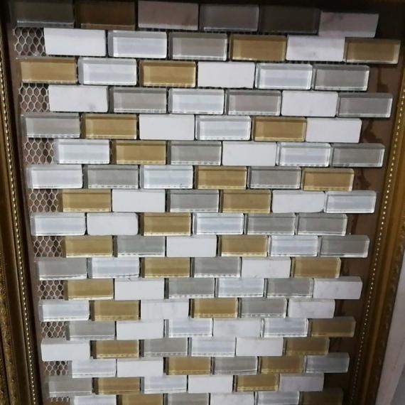 Material de construcción de mosaicos